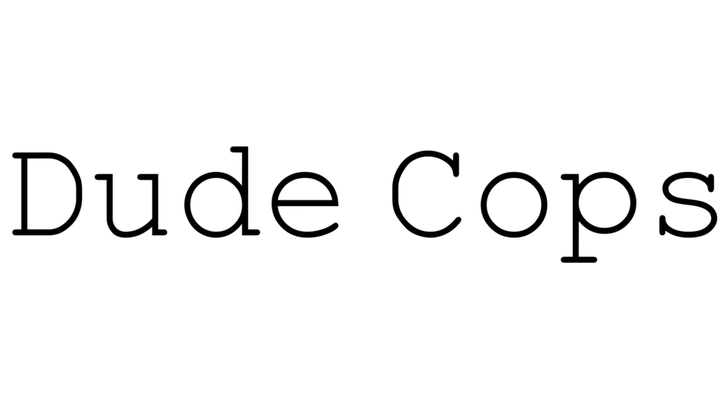 Dude Cops logo by Osgoode Media