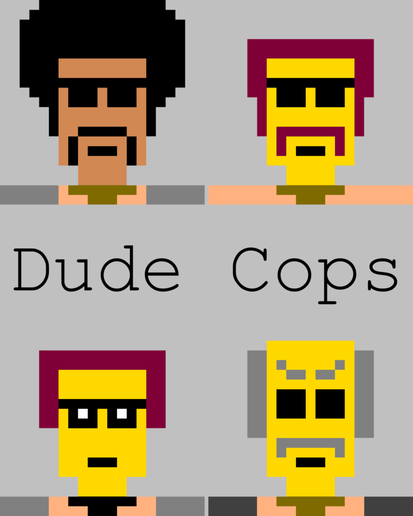 Dude Cops logo by Osgoode Media