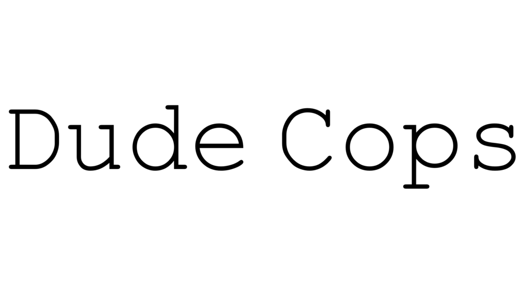 Dude Cops logo by Osgoode Media