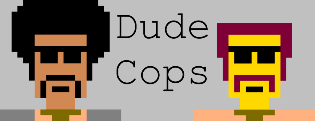 Dude Cops logo by Osgoode Media