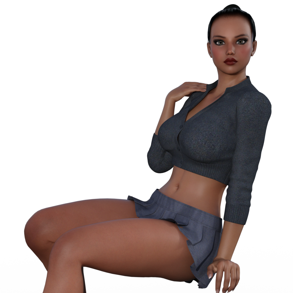 A character from Enadakina by Osgoode Media