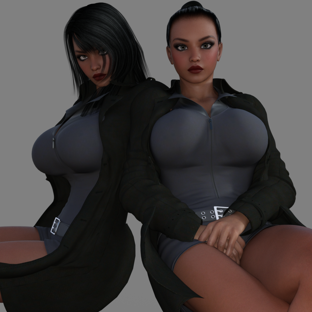 Detective 44 (Detective 86844) and Detective 73 (Detective 09473) from Enadakina by Osgoode Media