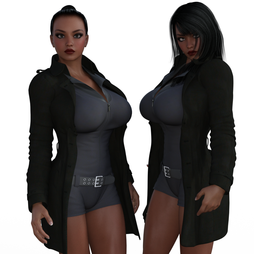 Detective 44 (Detective 86844) and Detective 73 (Detective 09473) from Enadakina by Osgoode Media