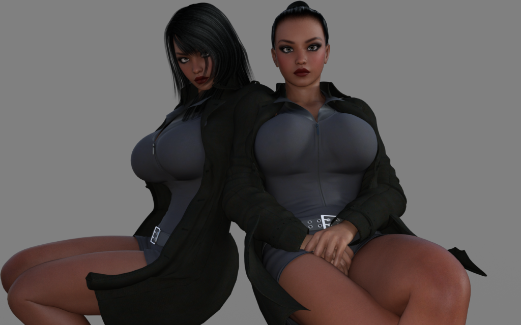 Detective 44 (Detective 86844) and Detective 73 (Detective 09473) from Enadakina by Osgoode Media