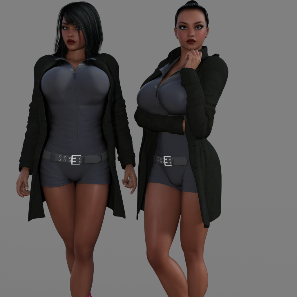 Detective 44 (Detective 86844) and Detective 73 (Detective 09473) from Enadakina by Osgoode Media