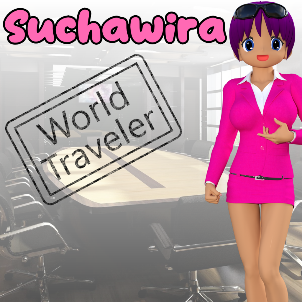 Suchawira World Traveler logo by Osgoode Media