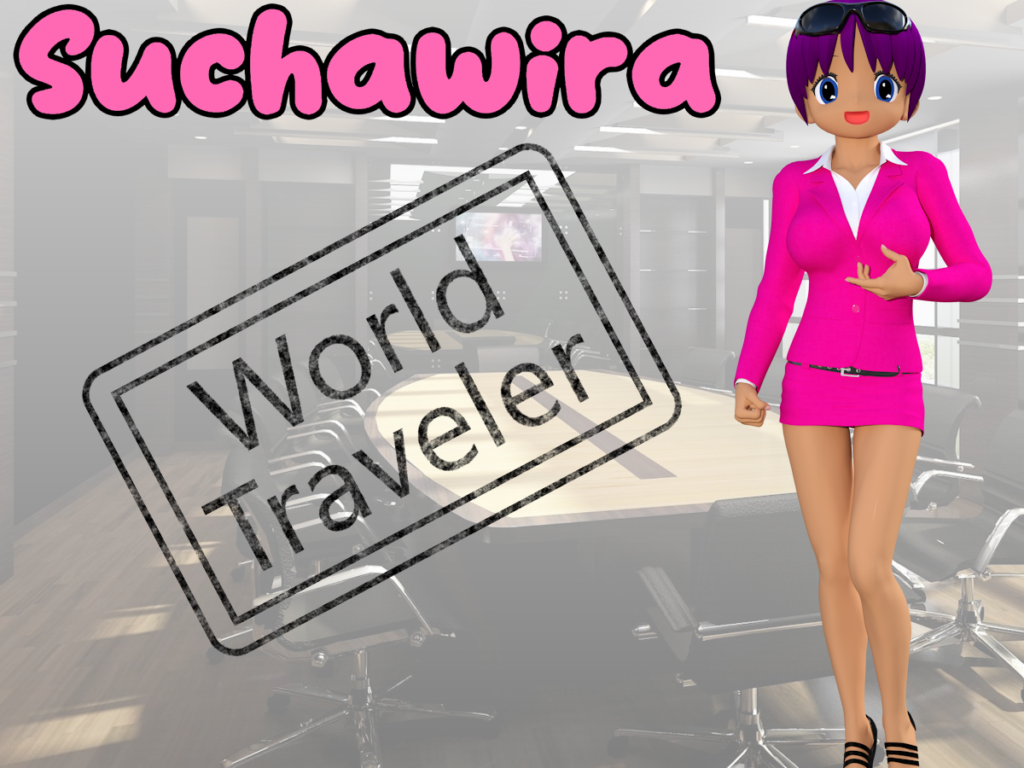 Suchawira World Traveler logo by Osgoode Media