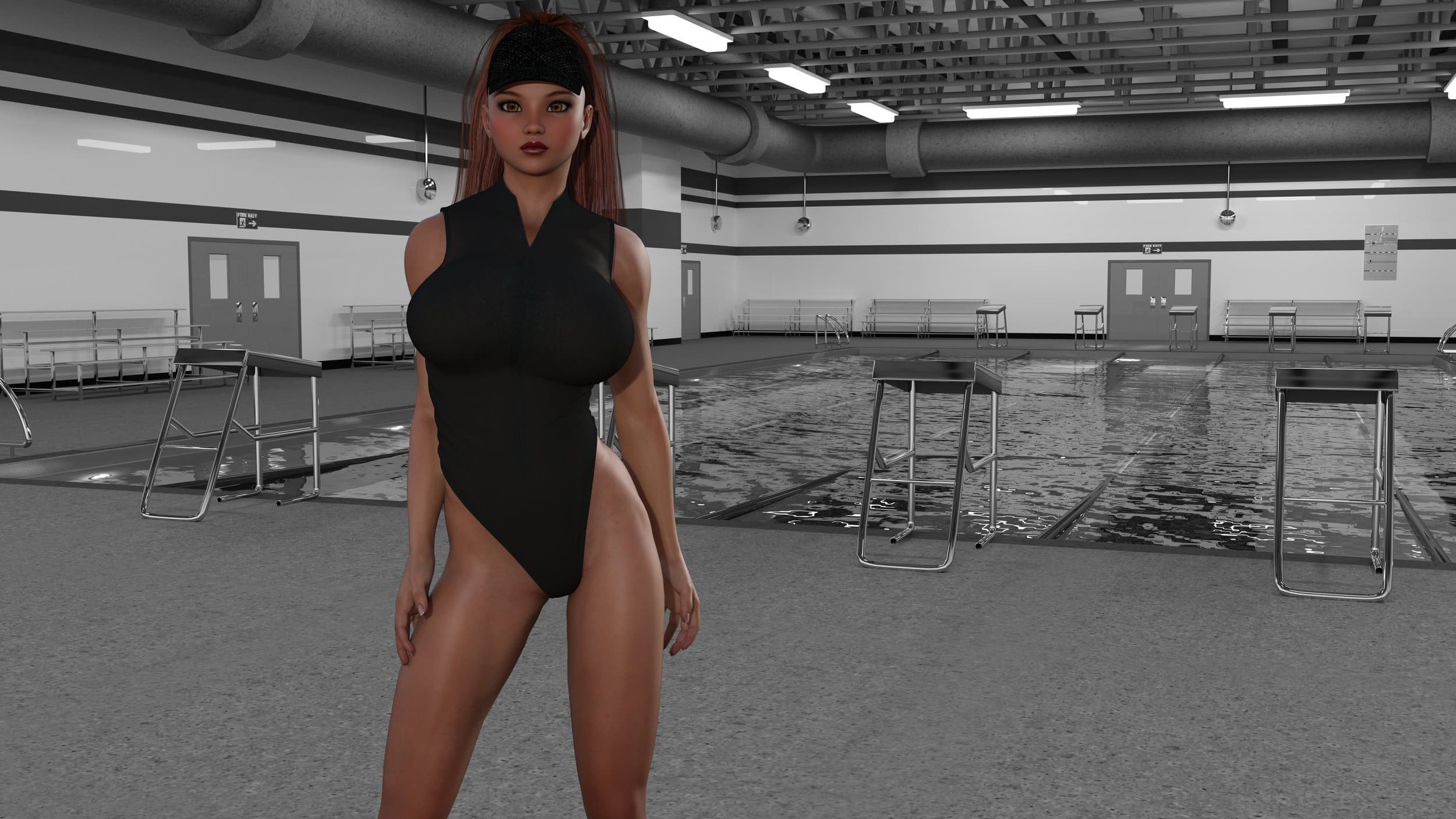 Swimsuit Ninja from Superpersons University