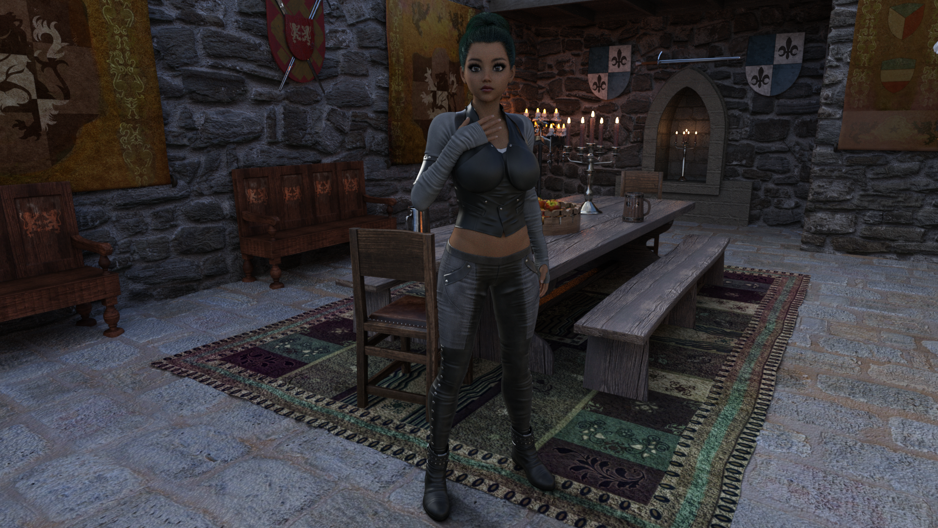 The Magical Stranger from Touch from a Raindrop in a screenshot by Osgoode Media