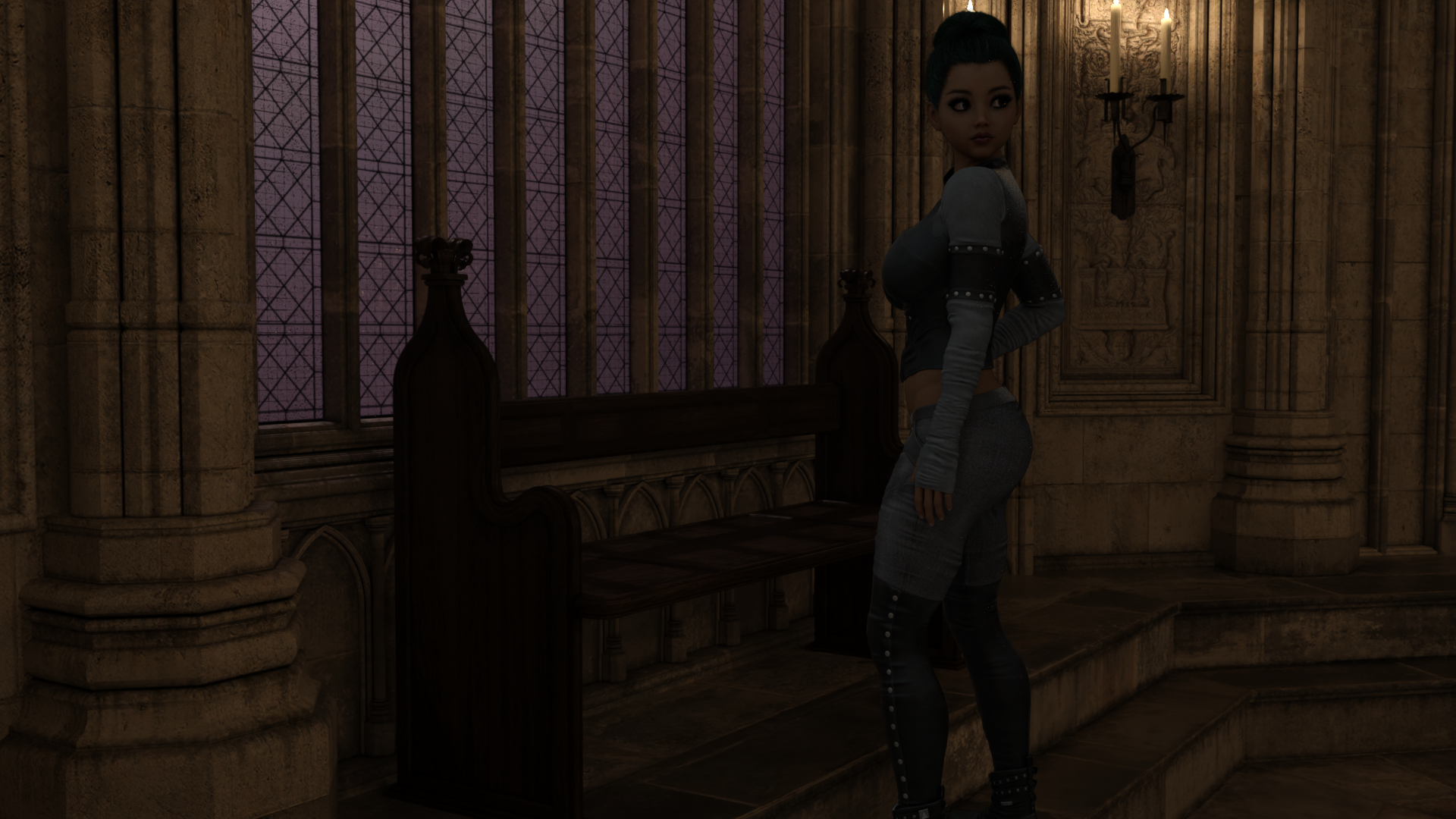 The Magical Stranger from Touch from a Raindrop in a screenshot by Osgoode Media